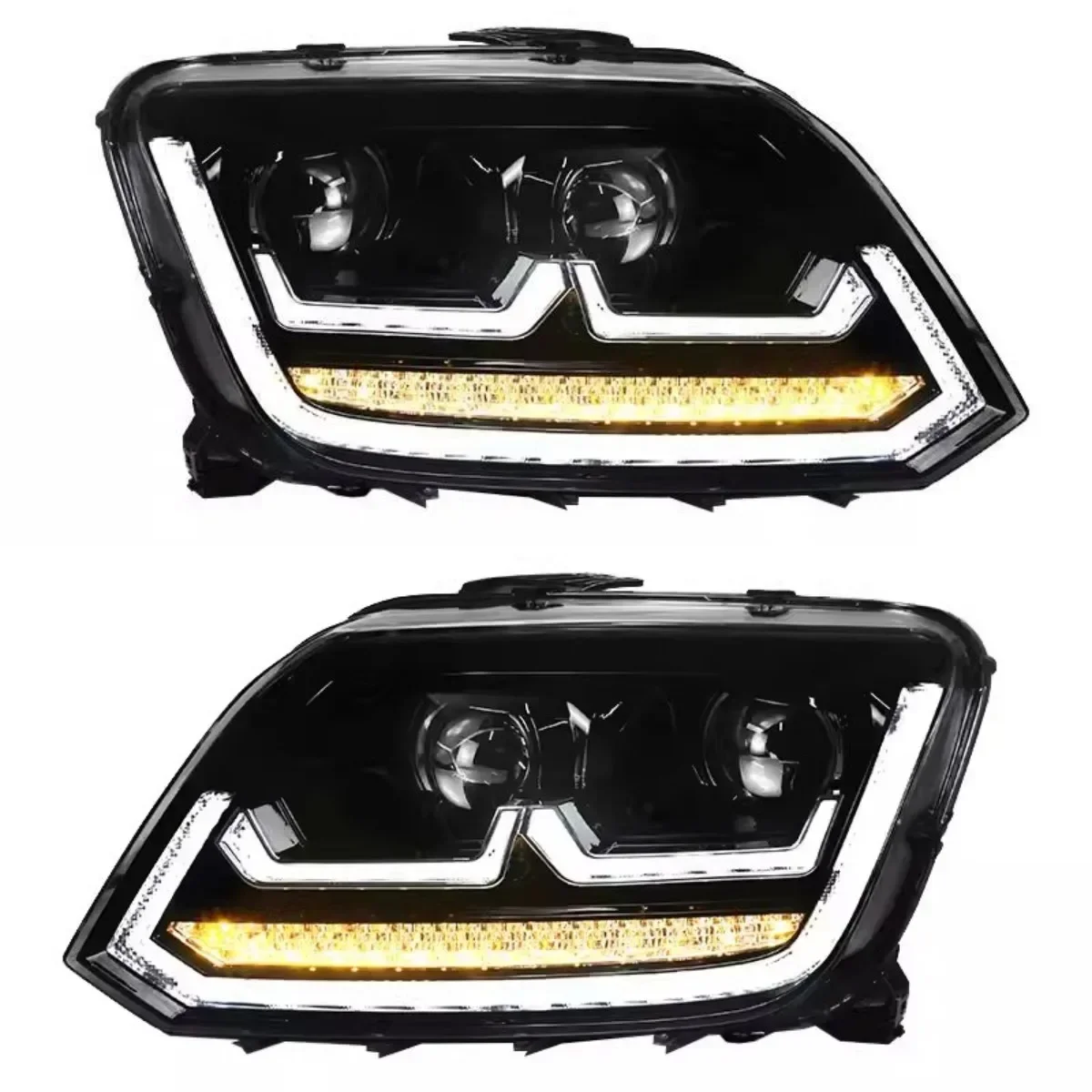 

Car Headlight Front Bumper Light Assembly For Volkswagen Amarok 2008-2020 Modified Daytime Running Light Turn signal