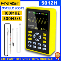 5012H 2.4-inch Digital Oscilloscope Color Display 500MS/s 100MHz 8bits ADC precision Analog Bandwidth Support Waveform Storage