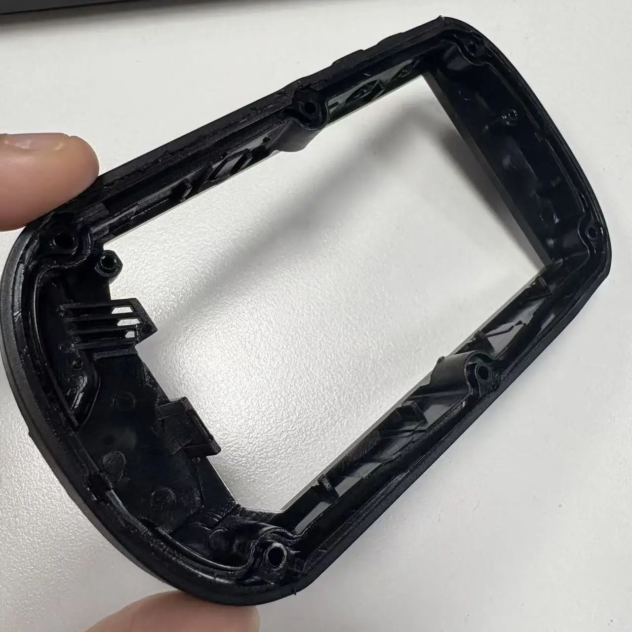 زر الإطار لـ Garmin Oregon 700 750 750t مع زر الطاقة غلاف أمامي بدون موصل USB صغير جزء إصلاح محمول