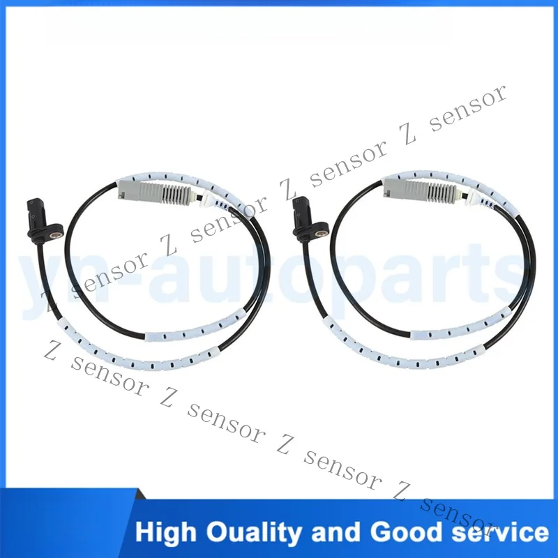RRR+ 2PCS Rear Left /Right ABS Wheel Speed Sensor 34526870076 For BMW E81 E90 E88 E92