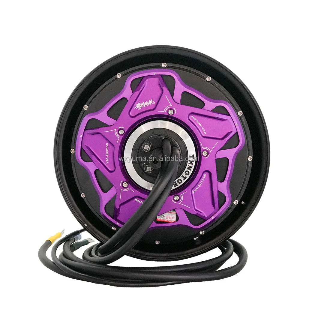 

High Power Fast Speed 12Inch TTS 5000W Electric Motorcycle Conversion Kits Brushless DC Motor