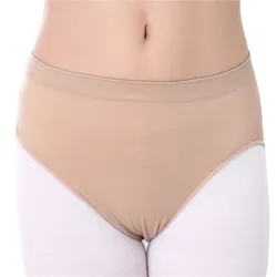 Hot Sale High Quality Baby Soft Kids Girls Woman Adult Underwear Ballet Shorts Nude Dance Panties Dance Briefs
