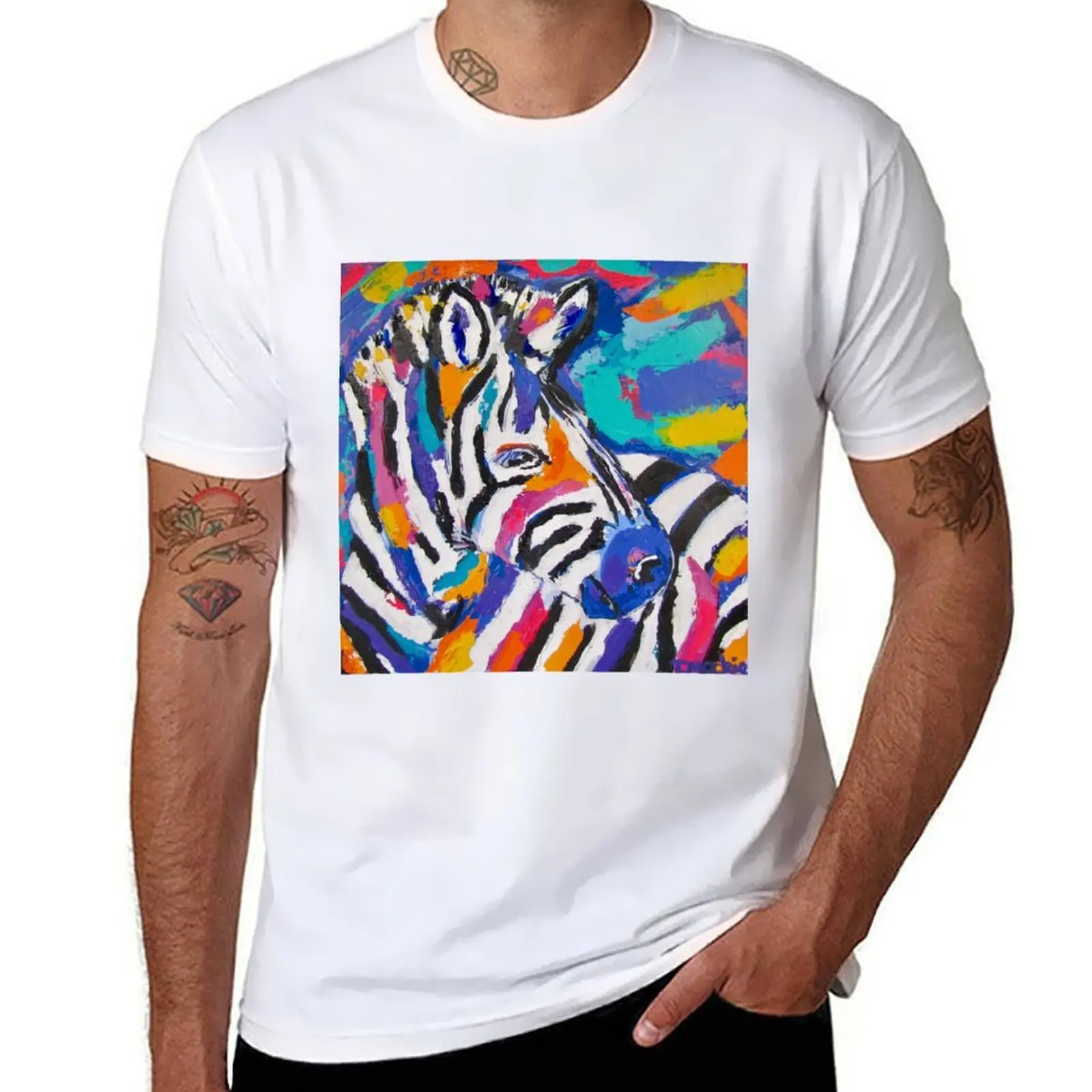 

Zahara (palette knife) T-Shirt man t shirts graphic t shirts with prints t shirts for man cotton T-Shirt