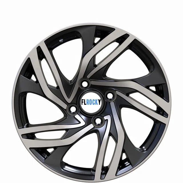 Passenger Car Aluminium Alloy Wheel Rines 16 Inch 7J 4X108 PCD 4 Hole 4 Spoke Alloy Car Wheels For Sale