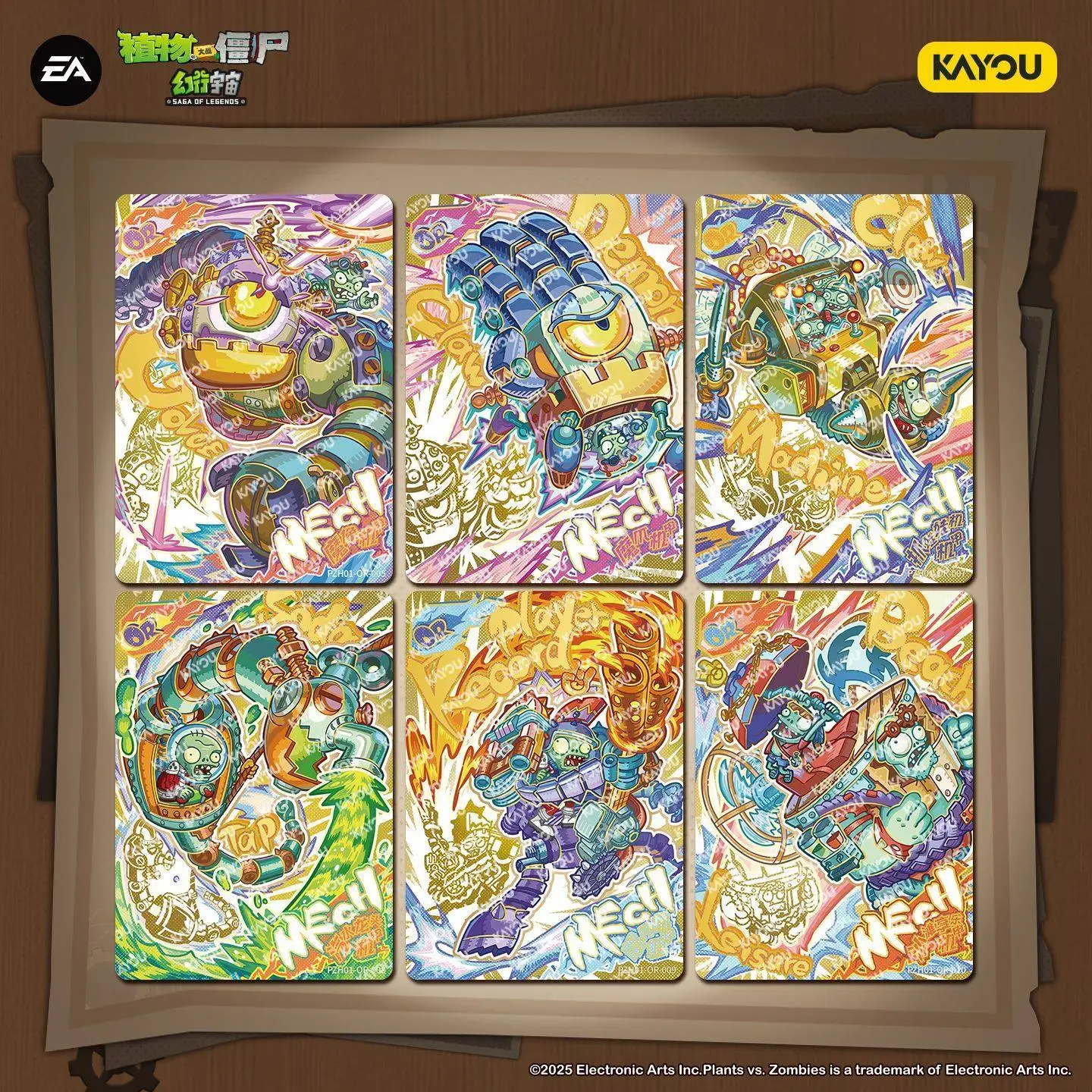 KAYOU Plants Vs. Fantasy Journey Cosmic Adventure Pack Volume 1 Trading Cards Collection Card Anime Character Ornament Gift Toys
