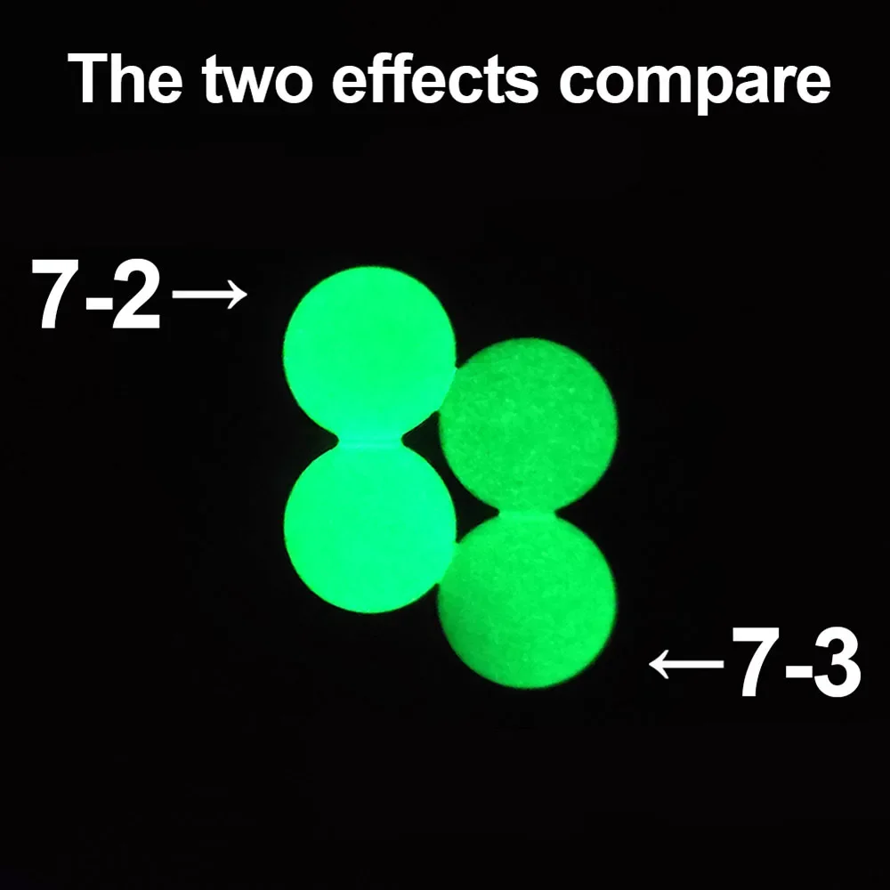 7–8 mm, 3000 Runden, leuchtendes Tracking-Projektil, gleichmäßige Größe, fluoreszierende Granate, Jagd, weiche Waffe, Kugeln, Jugendspiel