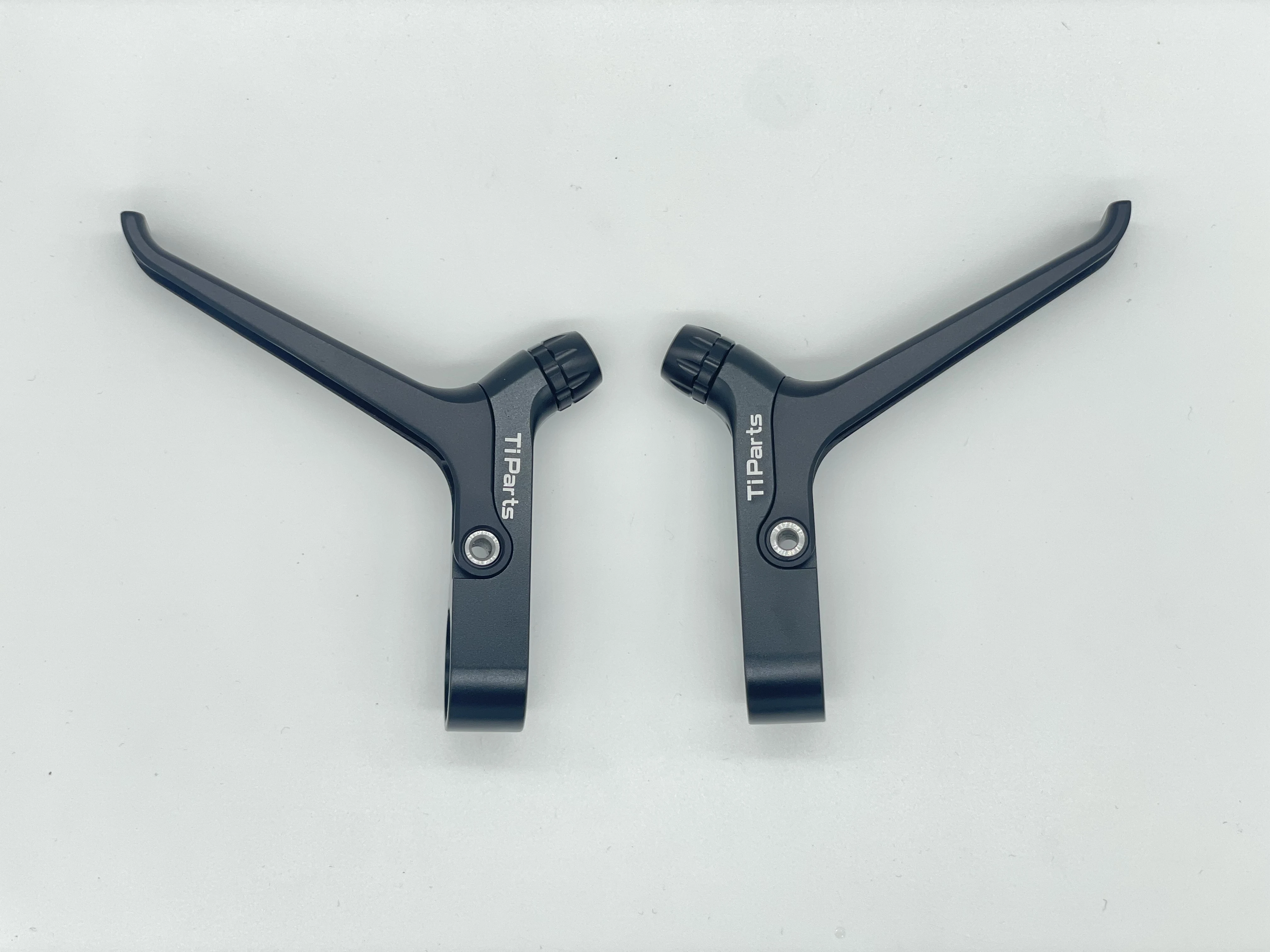 TiParts × ThX4Ride Brampton مقبض فرامل من سبائك الألومنيوم 73 جرام، زوج من مقابض فرامل السيارة المحددة القابلة للطي من Brampton #4