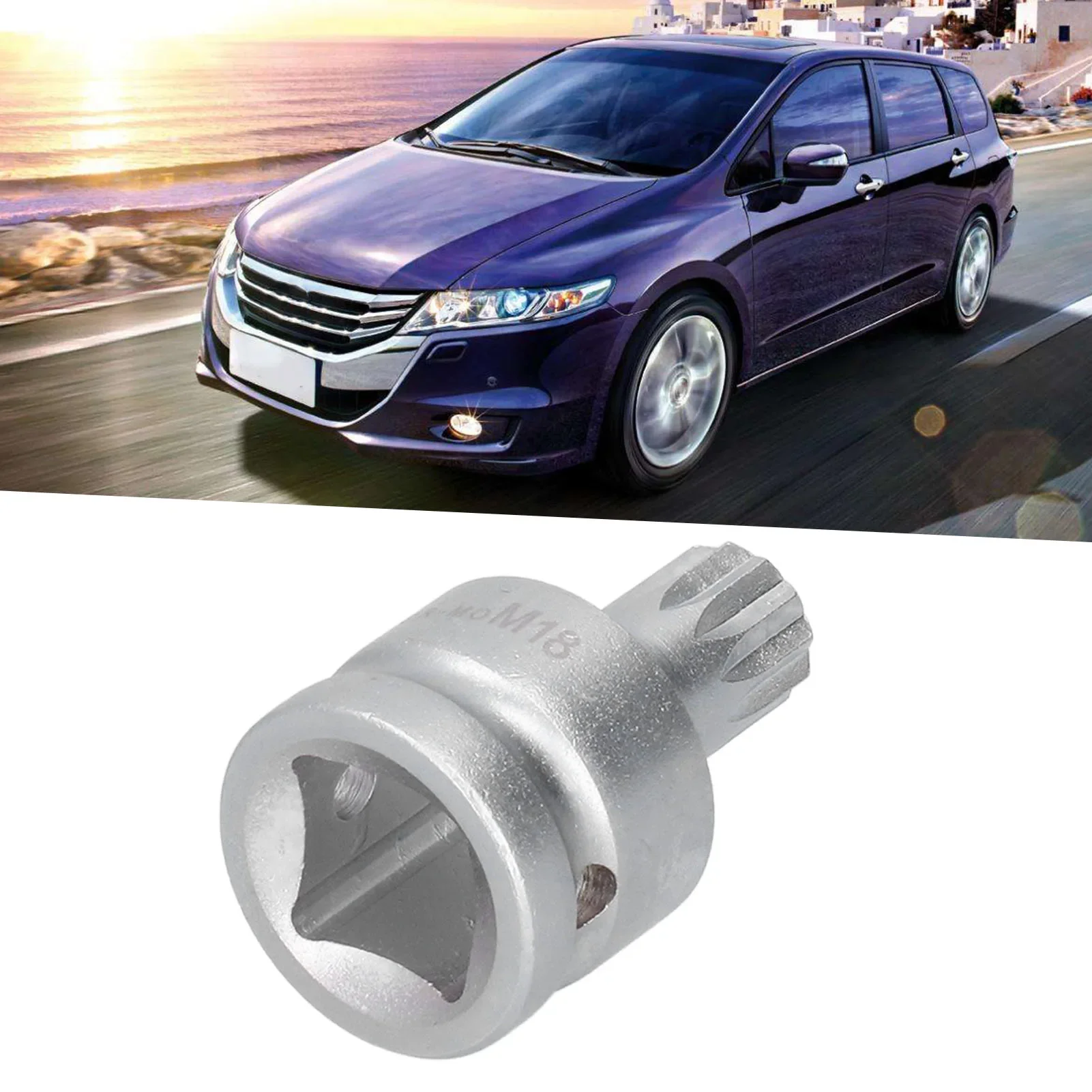 

3/4 "20 мм M18 шлицевая головка, тройной квадратный инструмент - металлическая хром-ванадиевая головка для авторемонта и ручных инструментов