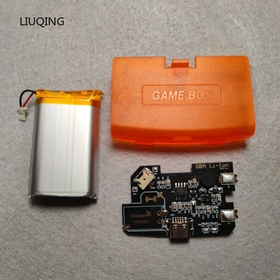 GBA用1800mAhリチウムイオンUSB-C充電式バッテリー