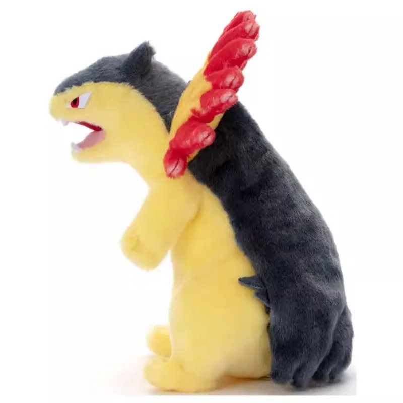 Original Japanese Pokemon TAKARA TOMY Typhlosion Fluffy Plush toys dolls Toy collection Children's birthday Presents