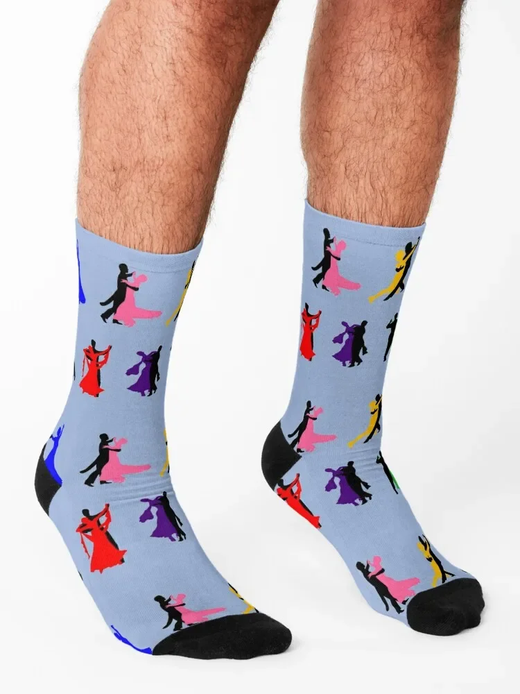 Ballroom Dancers Socks hockey custom new year winter thermal Men Socks Luxury Brand Women's