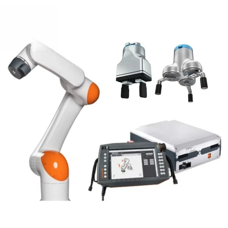 KUKA LBR Iisy Series Payload 15kg Automated Robotic Arm Machine Loading Unloading Collaborative Robots with Finger Gripper