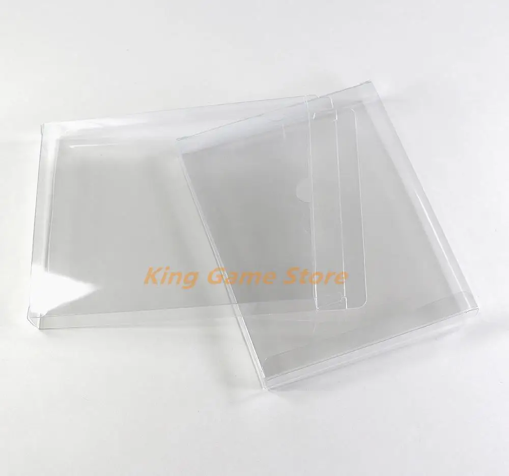 20 peças para ps5 ps4 ps3 console de jogos pet caixa de proteção de plástico à prova de poeira caixa colecionável pet transparente