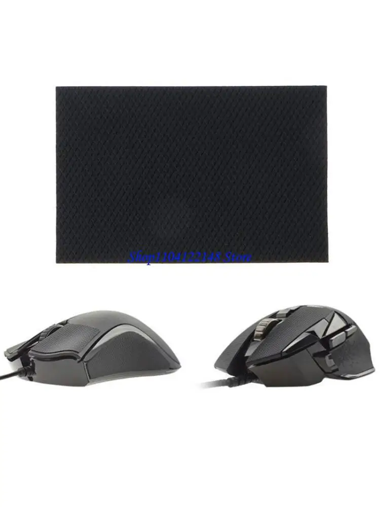 

P9FA Handmade Mouse Skin Silica Gel Mice Grip Tape Skates for Mou