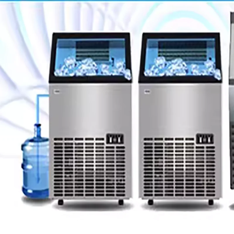 Ice Cube Machine Maquina De Hielo Ice Block Making Countertop   Commercial Ice Maker Machine for Business Price Food