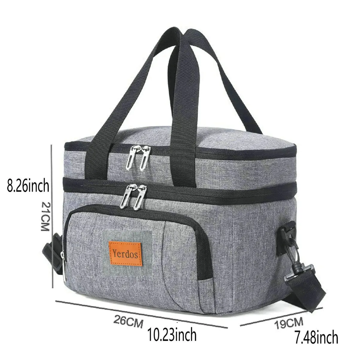 Lunch bag Hot Selling Thickened Insulation Bag Outdoor Picnic Preservation Insulation Ice Bag Waterproof Double Layer Lunch Bag