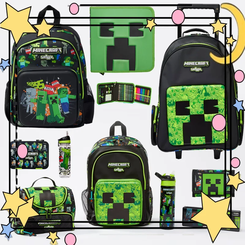 

Children's Cartoon Backpack Multi-Functional Zipper Stress Relief School Bag Casual Double Shoulder Bag Primary School Students