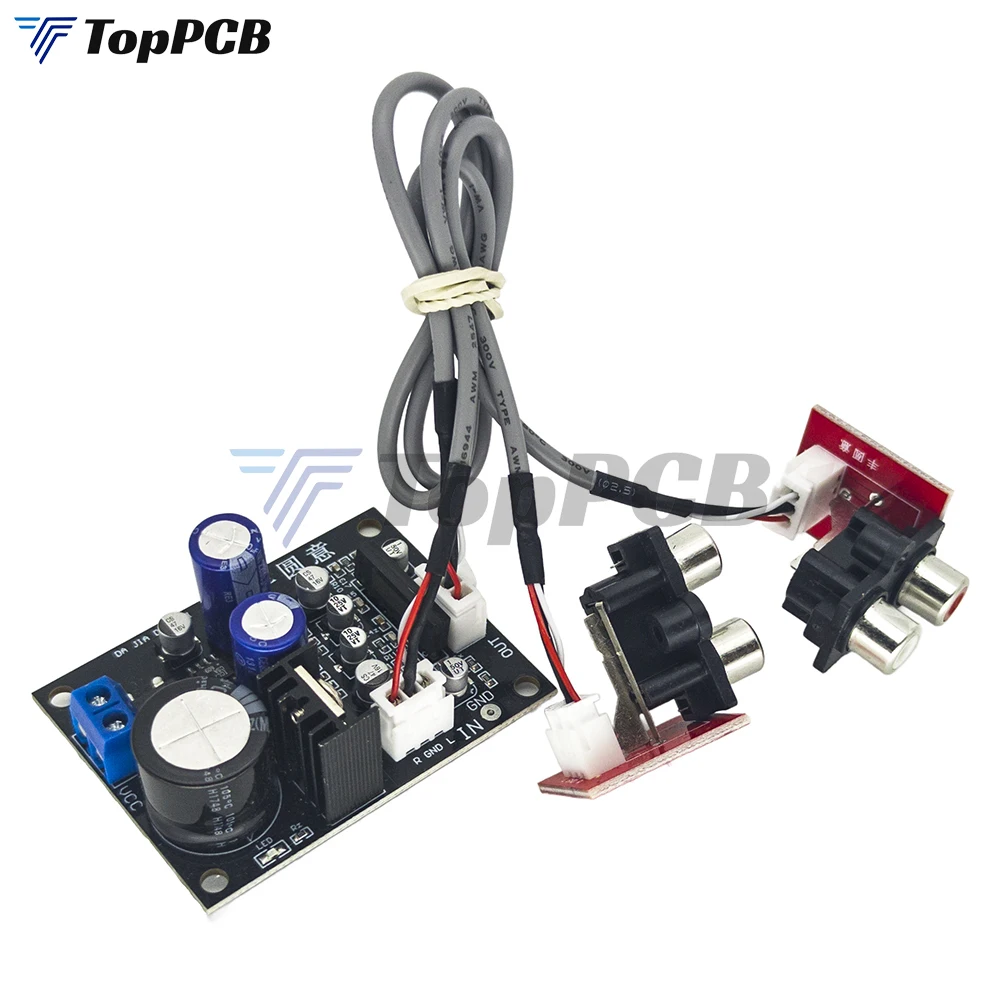 MM MC Phono Vinyl Record Player Turntable Phonograph Preamplifier Preamp Power Amplifier Board