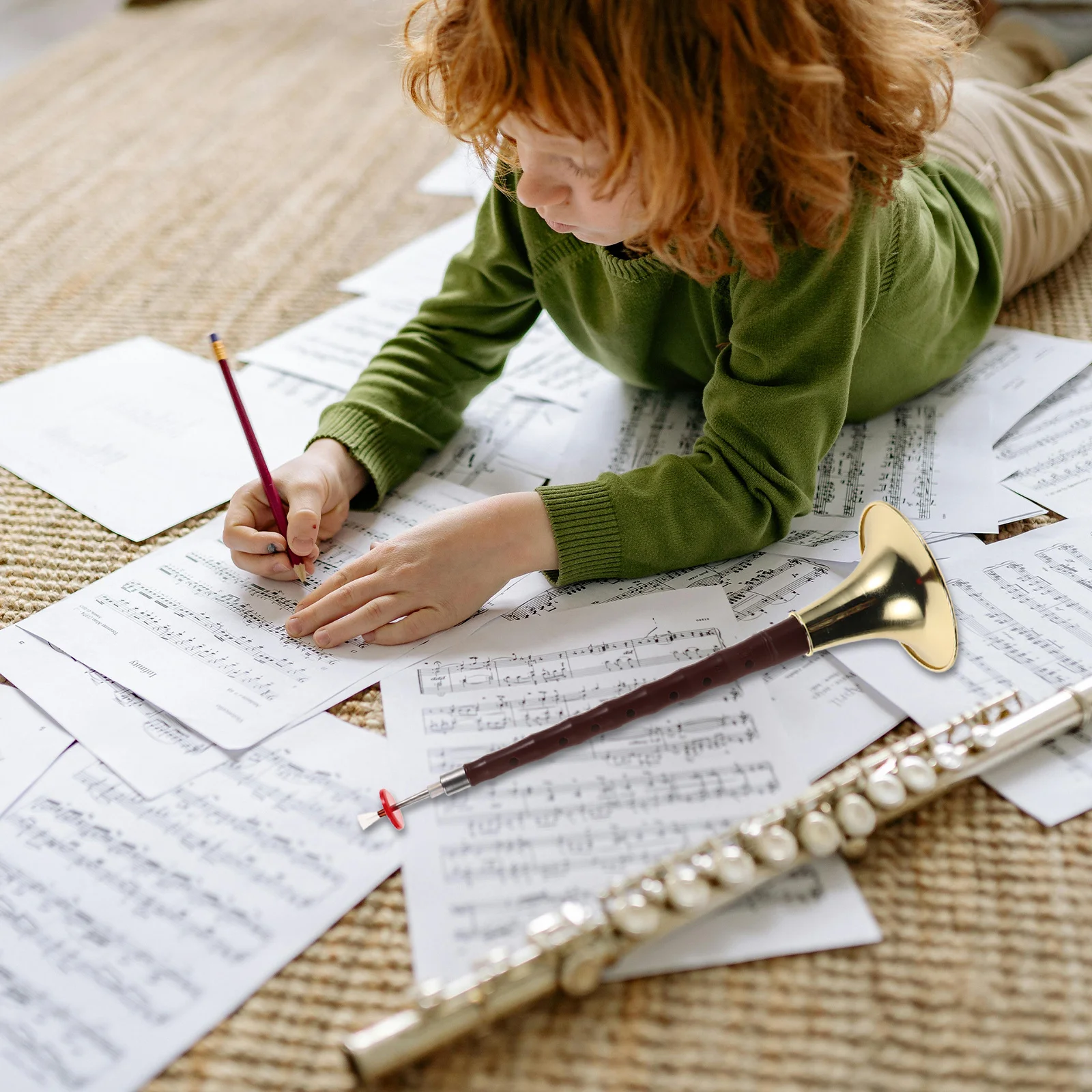 

Suona Resin Horn Ethnic Wind Instrument Beginner’s Tutorial Easy-to- Strength Comprehensive Kit