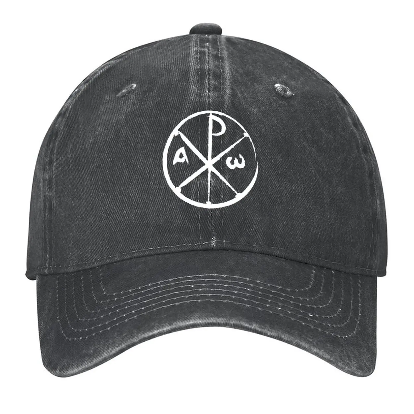 

Christogram Chi RO Baseball Cap Anime Hat Golf Hat Visor western Hat Woman Men's