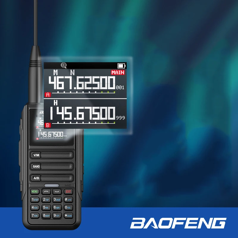 BaoFeng Walkie Talkie UV16M Mulit Band AM FM Waterproof Wirless Copy Frequency High Power Long Range Two Way Portable Radio