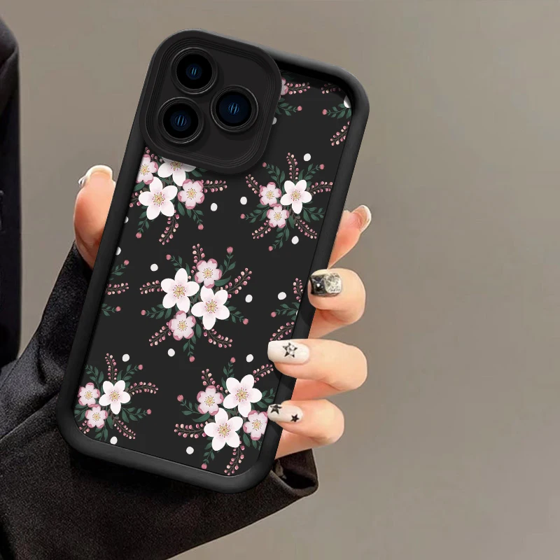 Poco M7 زهرة اللوحة جراب هاتف ل Xiaomi Poco C50 C40 C31 M6 زائد M5S M4 M3 برو M2 C65 C61 C55 C51 ماتي غطاء مقاوم للصدمات #5