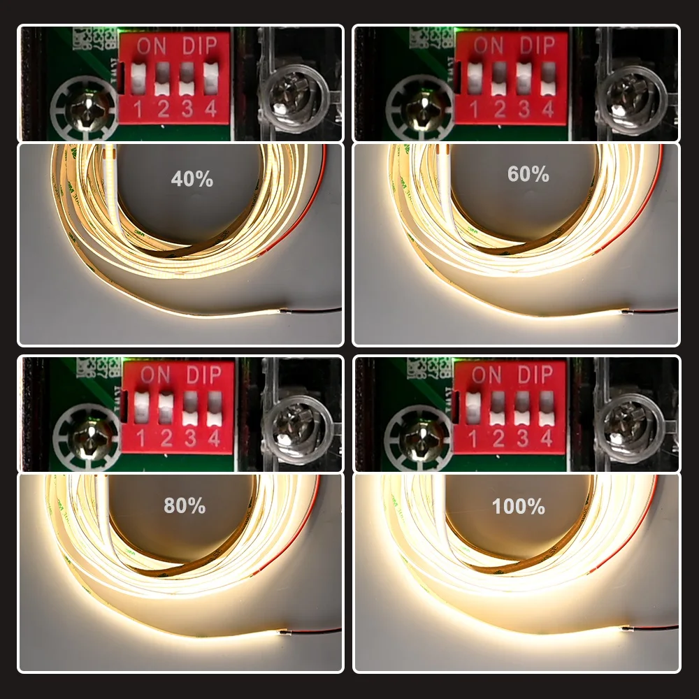 Adjustable LED Lighting Transformers Ultra Thin Power Supply 60W 100W 150W 200W 300W 400W LED Driver For Strip Light DC12V 24V