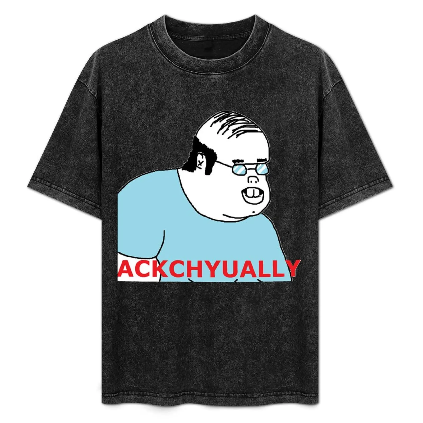 

Actually Ackchyually Meme T-Shirt Clothing summer shirt graphic shirts workout shirts for men