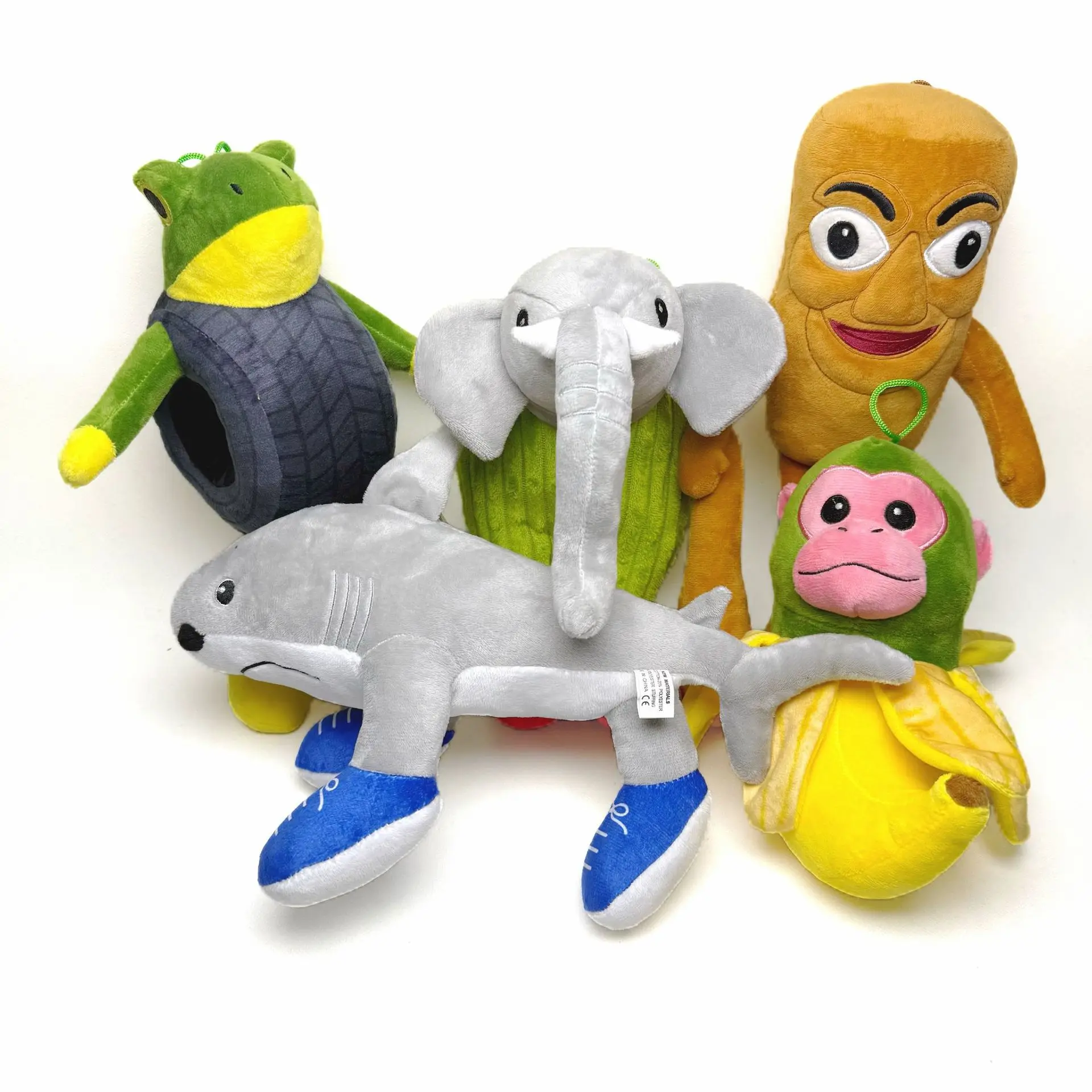 Neue Tralalelo Tralala Plüsch Tungtung Italienische Brainrot Al Tralala Plüschpuppe Gefüllte Weiche Kissen Individuelles Spielzeug