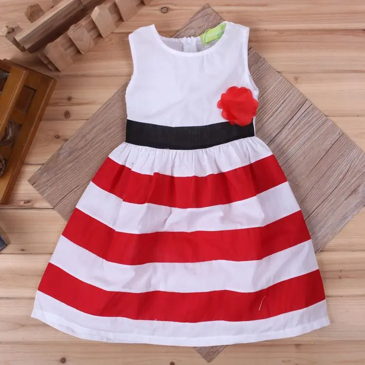 2023 new spring and summer stitching mother-daughter vest dress parent-child children\'s striped dress mother striped dress