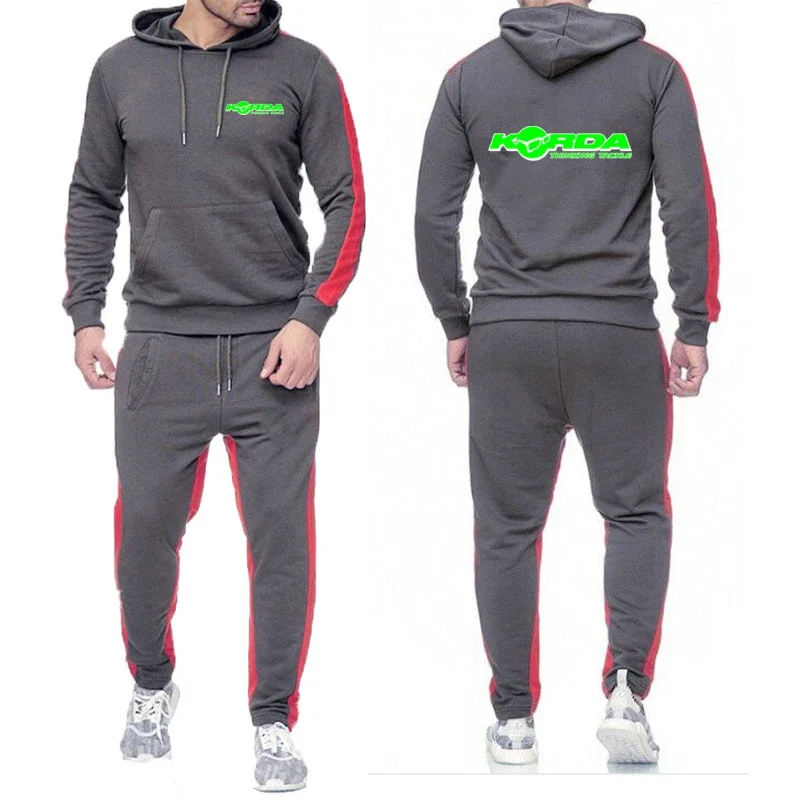 

Men's Printed Suit, Fashionable Long-sleeved Sweatshirt, Drawstring Pants, Casual Jogger Sportswear, Sweatshirt for Autumn
