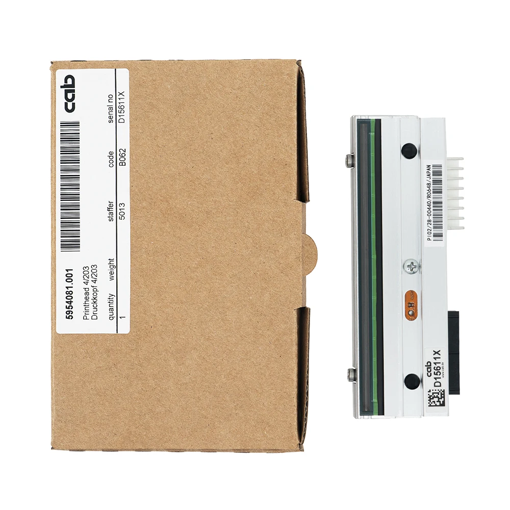 5954081 CAB A4+ Thermal Printhead for CAB Industrial Label Printers A4+ 203DPI Barcode Printer Head New Top Quality