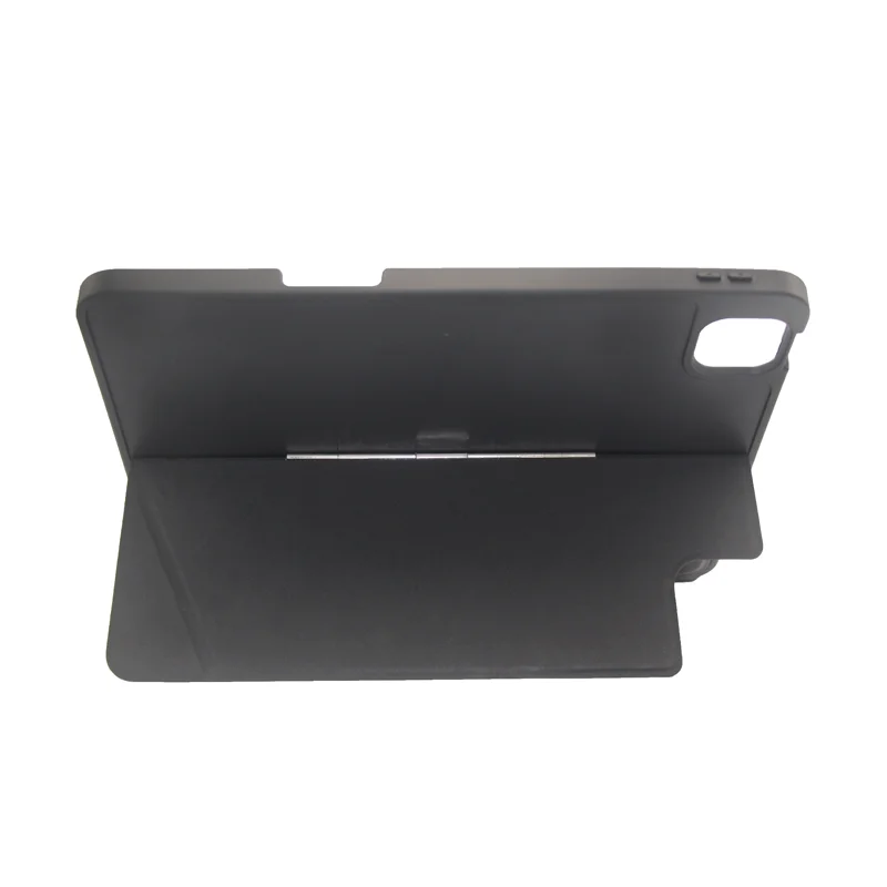 7 RGB Teclado Sem Fio Mousepad Touch para iPad Pro 10.9 11.0 Polegadas Capa de Proteção contra Quedas Separada Usando Preto