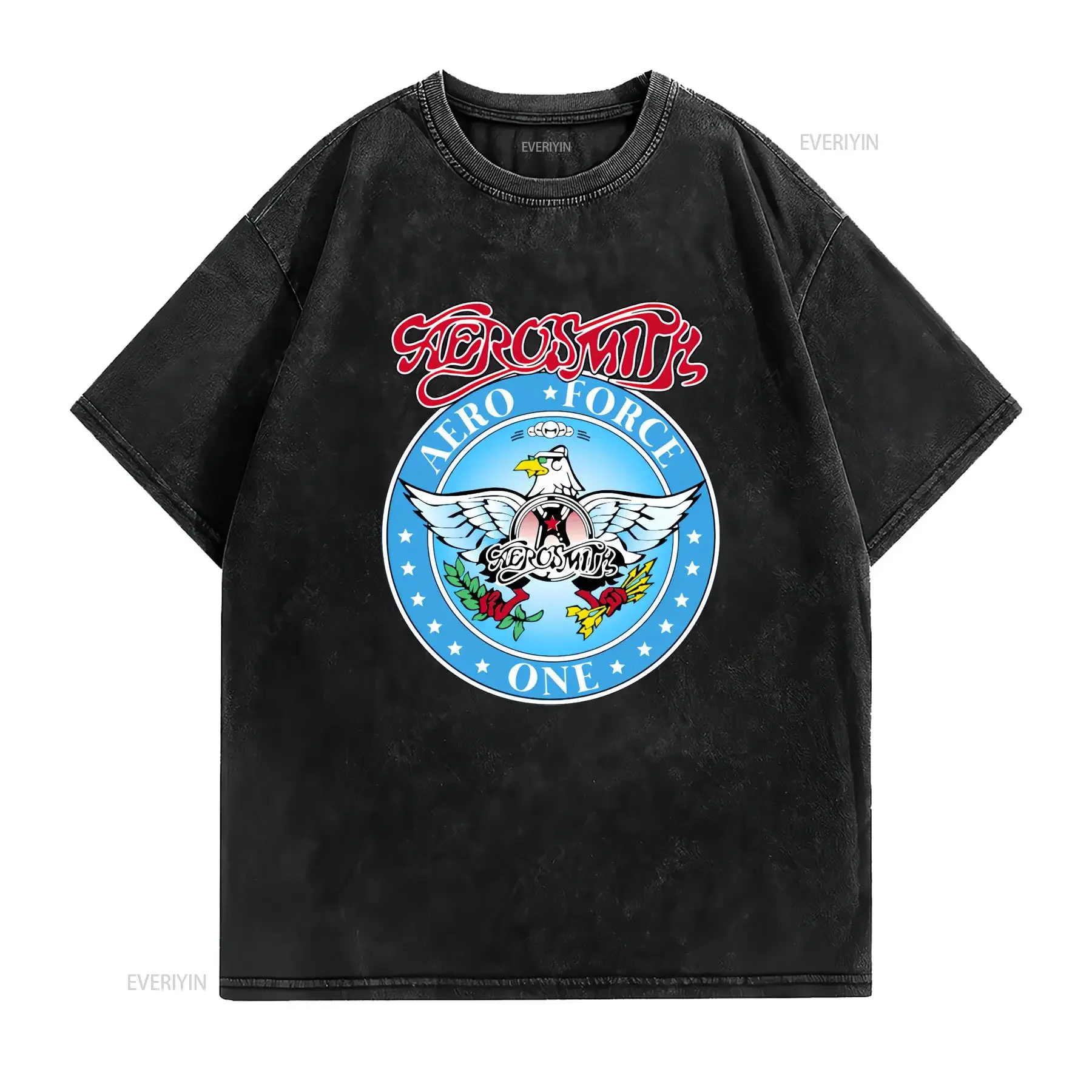 As Worn by Garth T Shirt Waynes World Aero Force 100 retro gift white S 3xl vintage Washed Top For Everyday Wear vintage