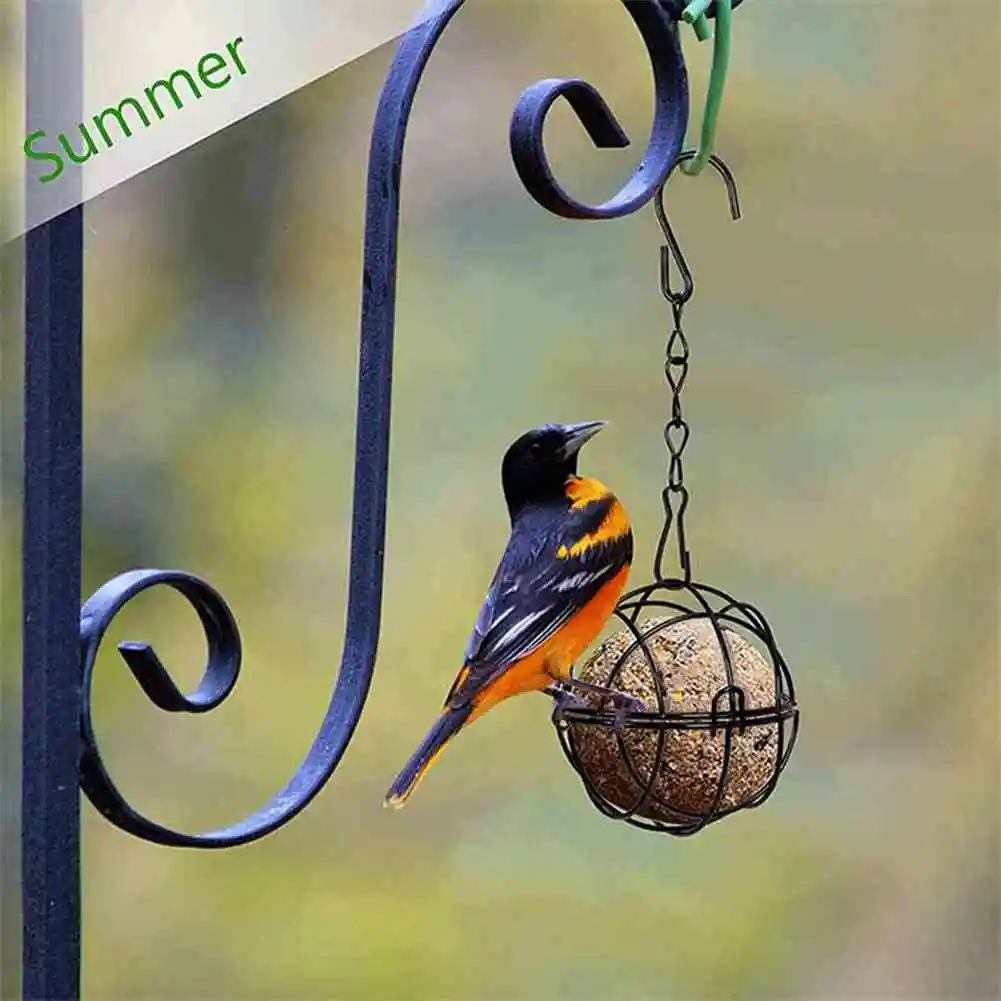 

Кормушки для диких птиц GYTB-Wild Bird для круглогодичного использования – 8 подвесных кормушек – металлический крючок и дизайн «жирный шар»