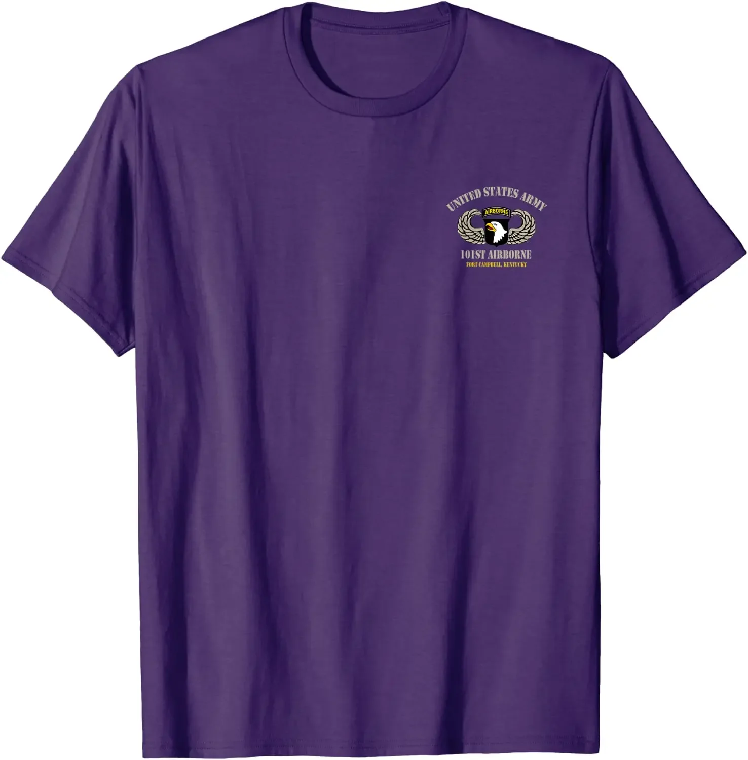 101st Airborne Division Paratrooper Men T-Shirt Short Sleeve Casual 100% Cotton O-Neck Summer T Shirt