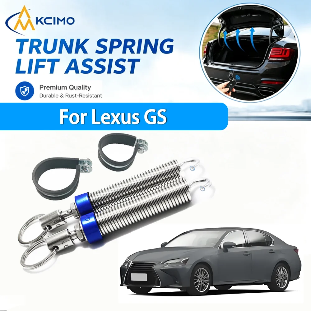 KCIMO 1/2Pcs Car Boot Lid Lifting Spring Trunk Spring Lifting Device For Lexus GS Car Trunk Lid Automatically Support Device
