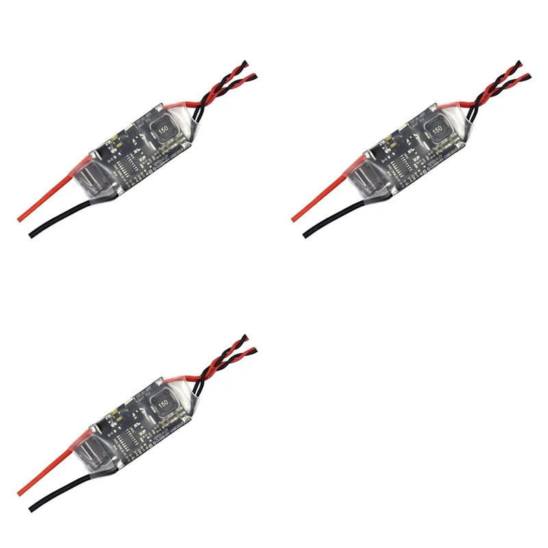 【FEEL THE DIFFERENCE 】3X 15A 3-12S FPV Receiver Power Supply Voltage Regulator External BEC (UBEC) 5V Step-Down Regulator Module