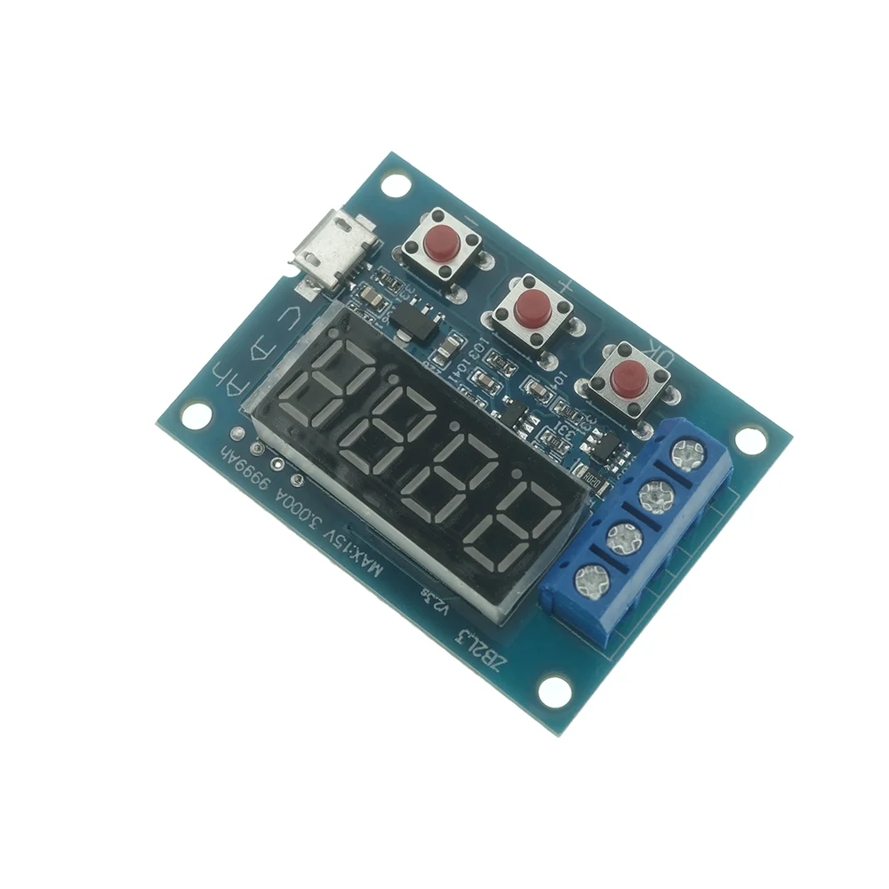 ZB2L3 Digital Battery Capacity Tester, LED Display Discharge Meter, Resistance Detector for 18650 Lithium & Lead-acid Battery - view 5