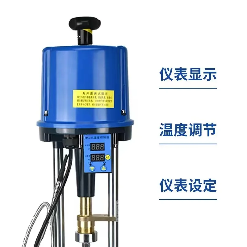 

Electric temperature control valve ZZWPE integrated automatic regulation of steam and hot water