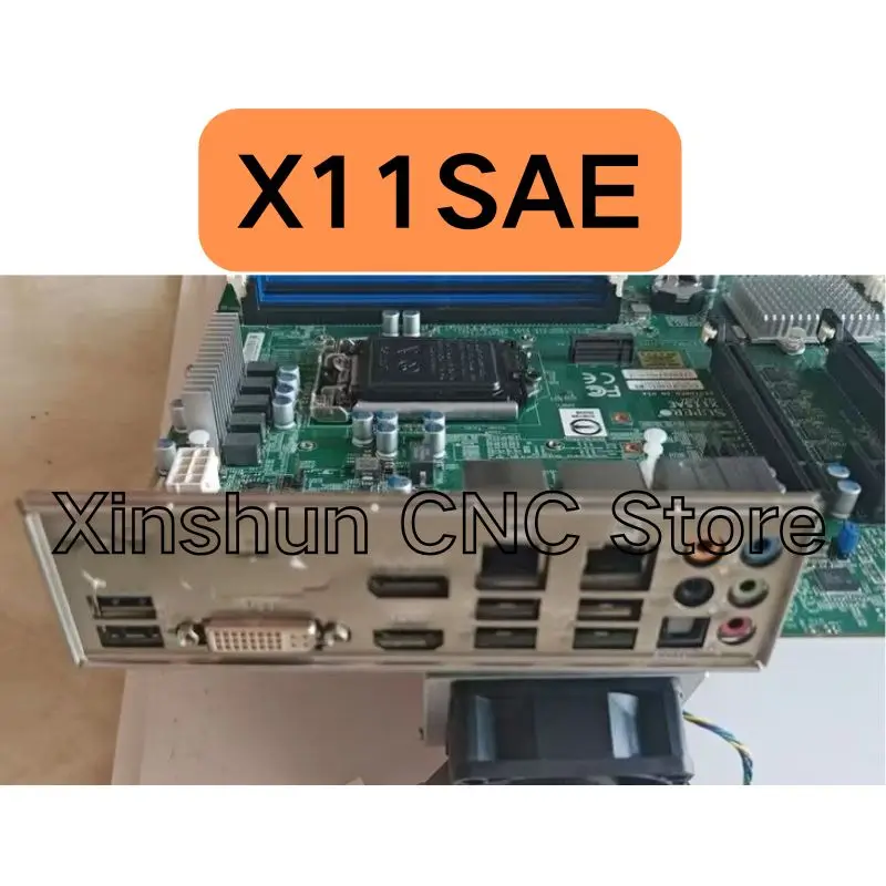 Second hand X11SAE industrial control motherboard tested OK and shipped quickly