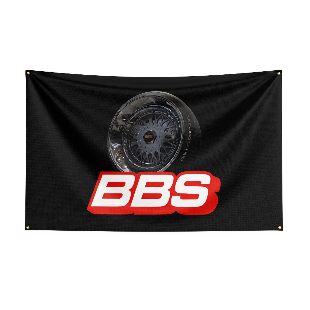 B-B-S Auto Parts Flag For fade resistant Garage Workshop Repair Shop stadium match Auto Shop Wall Decor Banner