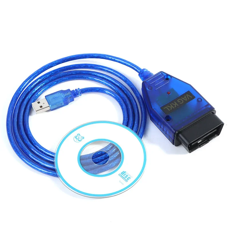 KKL VAG-COM для 409.1 CH30 Инструмент для сканера чипов OBD2 Диагностические кабели с USB-интерфейсом Автоматический сканер для мультибрендовых автомобилей Новейшие