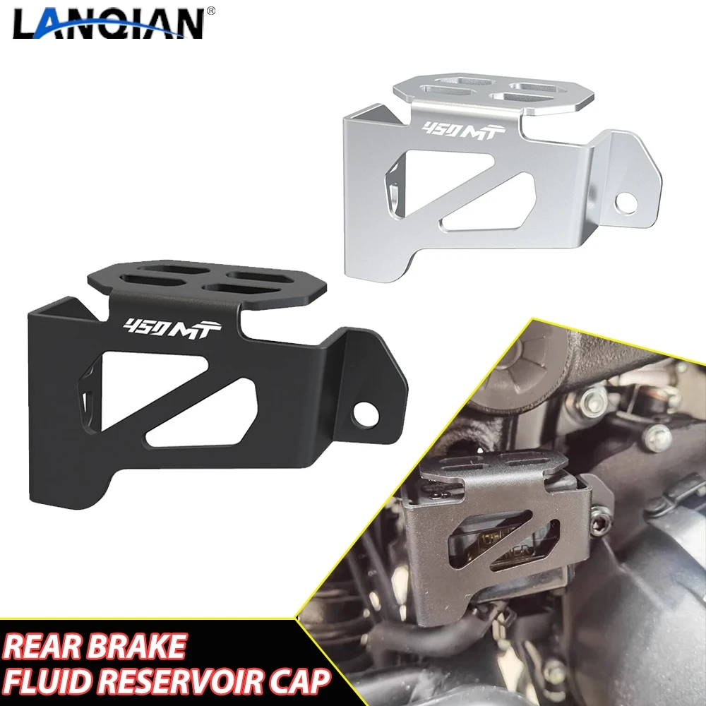 

For CFMOTO 450 MT Ibex 450 450NK 450SS 450SRS 450SR 450 CL-C CLC 450 Bobber 2023 2024 2025 Rear Brake Fluid Reservoir Cap Guard