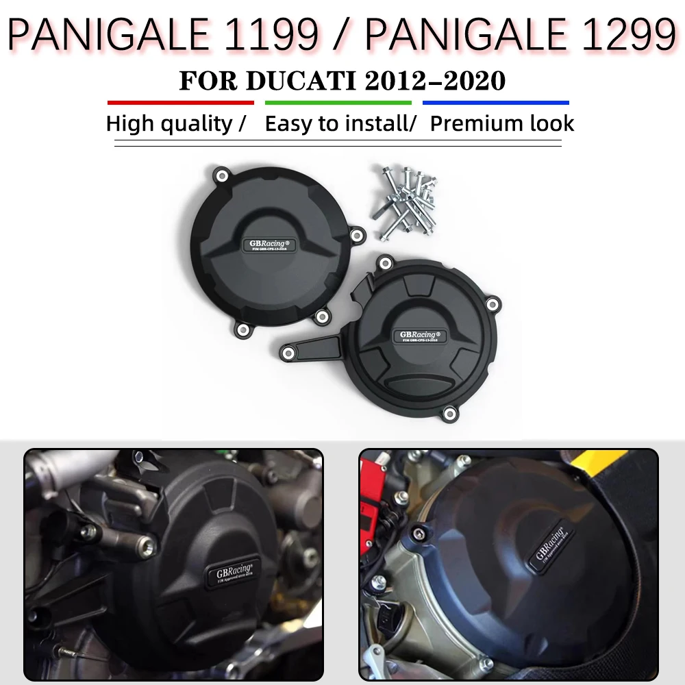 

Panigale 1199 / 1299 Motorcycles Engine Protection Cover For DUCATI Panigale 1199 2012-2014 Panigale 1299 2016-2020 For GBRacing