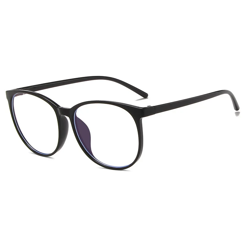 Shonemes Anti Blue Light Round Glasses Frame Oversized Women Eyewear Vintage Design Optical Computer Eyeglasses for Ladies