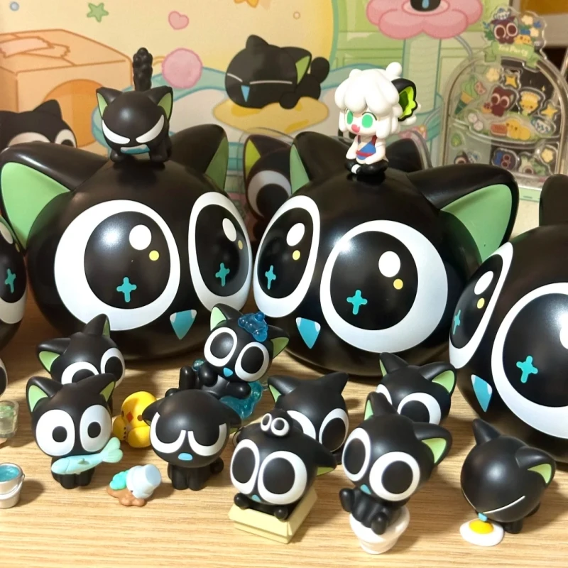 Figurka Anime Luo Xiaohei z Serii Daily, Blind Box, Dostępna Od Ręki, Małe Elementy, Urocza Laleczka, Modny Model, Dekoracja, Zabawka, Prezent na Festiwal