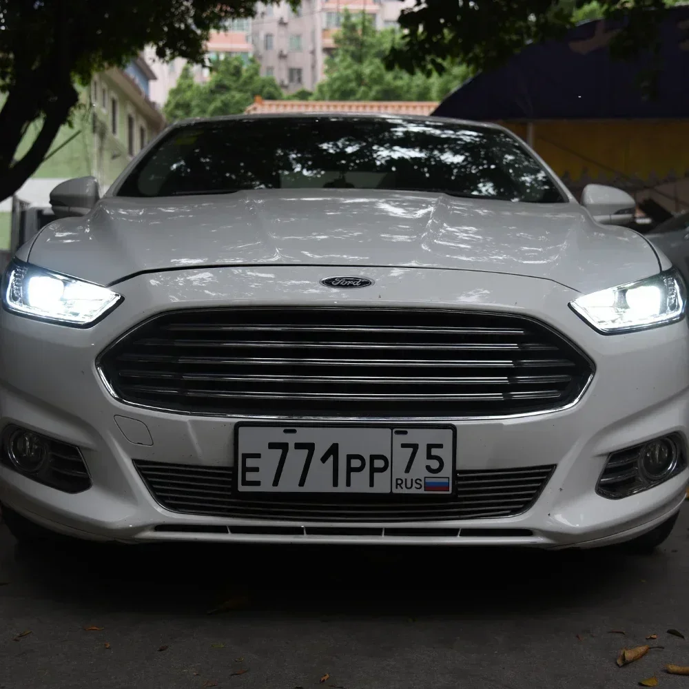 

For Ford Mondeo Fusion 2013-2016 Car Front Lamps Upgrade High Configure Projector Lens Accessories LED Auto Headlights Assembly