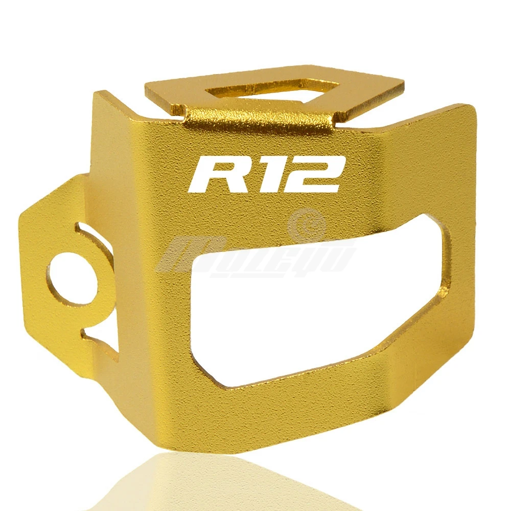 ل BMW R12 R 12 NineT R12S R 12S 2024 2025 2026 دراجة نارية الخلفية سائل الفرامل خزان حامي غطاء حماية غطاء الملحقات