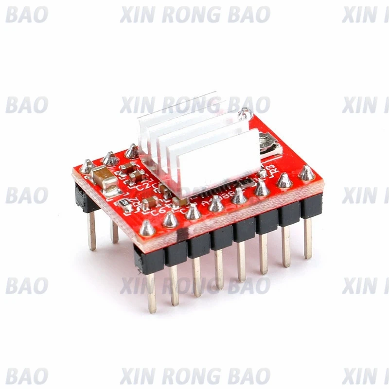 Reprap Pololu A4988 Stepper Motor Driver Module with Heatsink for Ramps 1.4 Arduino 3D Printer Parts Accessory